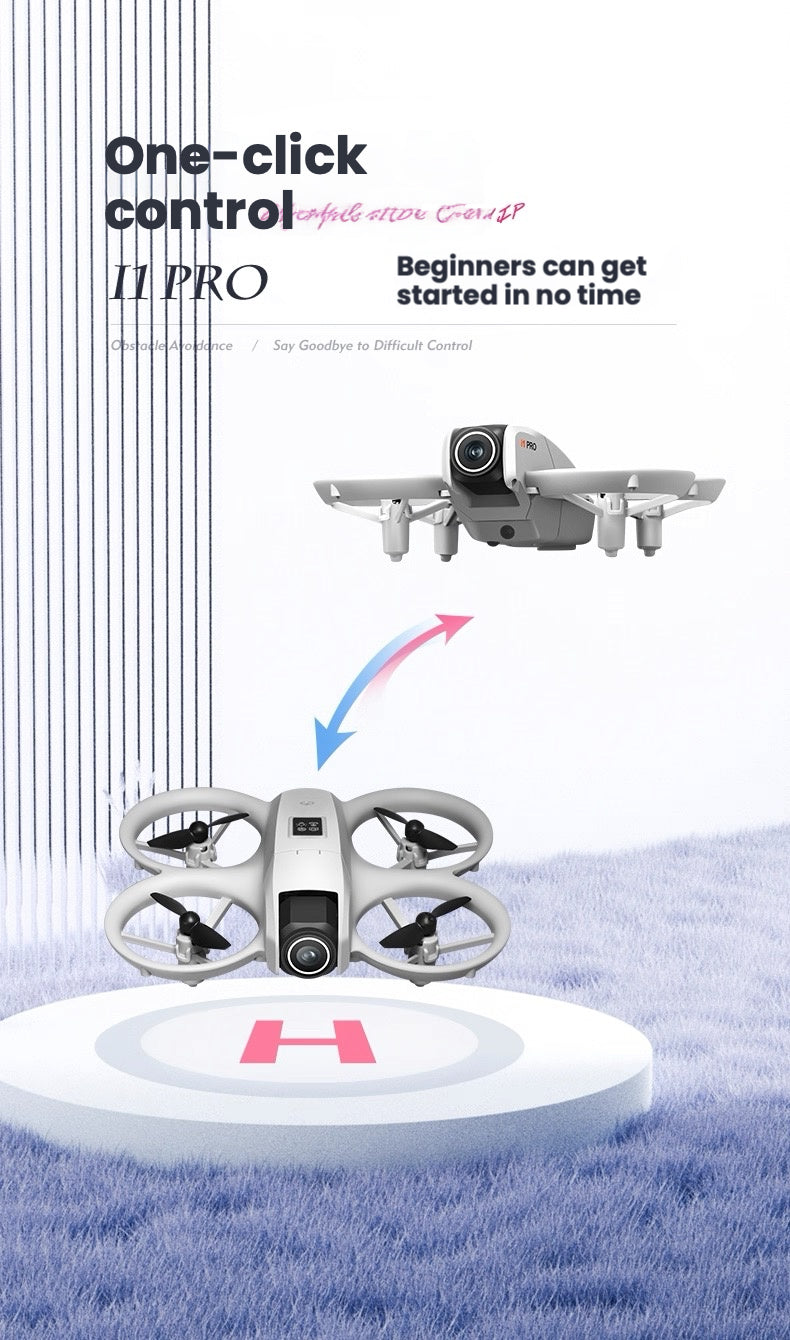 【Advanced Version】GPS Drone with 4K HD Camera, 3-Axis Gimbal, Smart Obstacle Avoidance, One-Key Return, Headless Mode, Foldable RC Drone for Adults