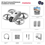 【Advanced Version】GPS Drone with 4K HD Camera, 3-Axis Gimbal, Smart Obstacle Avoidance, One-Key Return, Headless Mode, Foldable RC Drone for Adults